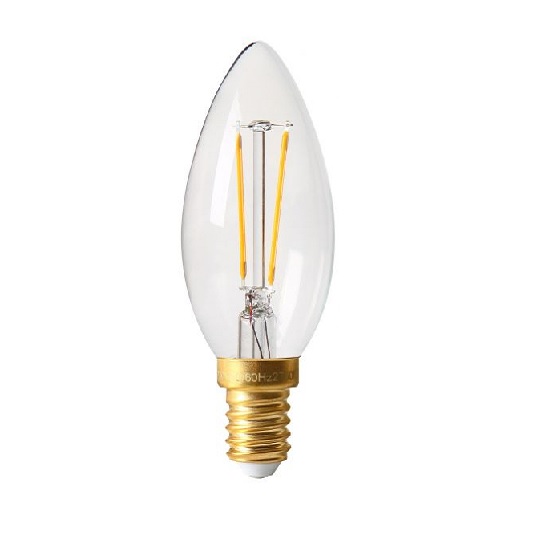 FILAMENT LED 2W E14 2700K 220LM CL.